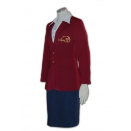 BS218 women formal hong kong tailor made business company suits Hong Kong company supplier BS218 women formal hong kong tailor made business company suits Hong Kong company supplier